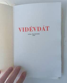 Vladimír Viener: Vidévdát