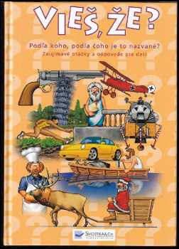 Vieš, že? Podľa koho, podľa čoho je to nazvané? : podľa koho, podľa čoho je to nazvané? : zaujímavé otázky a odpovede pre deti