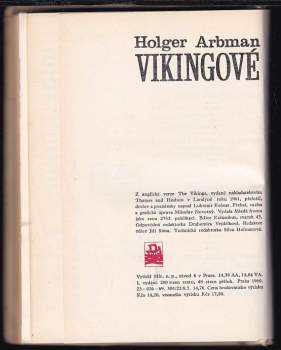 Holger Arbman: Vikingové