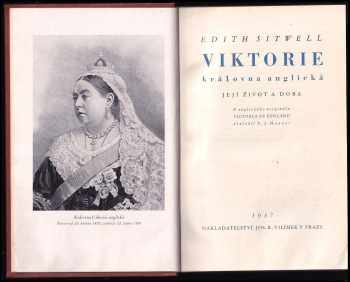 Edith Sitwell: Viktorie, královna anglická