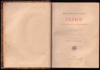 Henry William Fischer: Vilém II. a zákulisí dvora berlínského