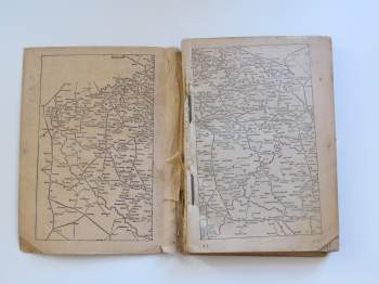 Vilímkův jízdní řád pro Čechy - zima 1913-14