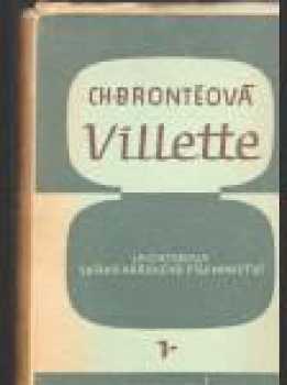 Villette : román - Charlotte Brontë (1948, Jan Laichter) - ID: 2092508