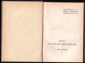 Charlotte Brontë: Villette