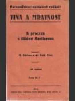 Vina a mravnost