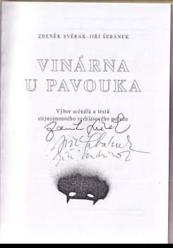 Zdeněk Svěrák: Vinárna U pavouka