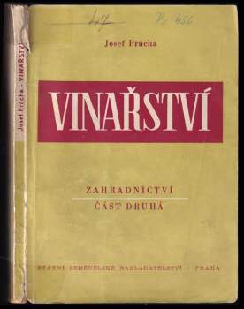 Josef Průcha: Vinařství