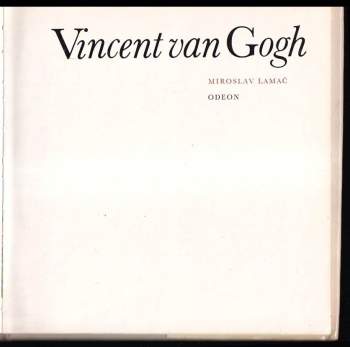 Miroslav Lamač: Vincent van Gogh