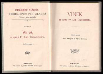 František Ladislav Čelakovský: Vínek ze spisů Fr. Lad. Čelakovského