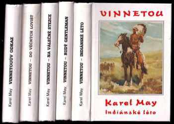 Vinnetou I - V - KOMPLET -  I. Indiánské léto + II. Rudý gentleman + III. Na válečné stezce  + IV. Do věčných lovišť + V. Vinnetouův odkaz