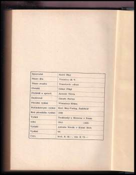 Karl May: Vinnetou