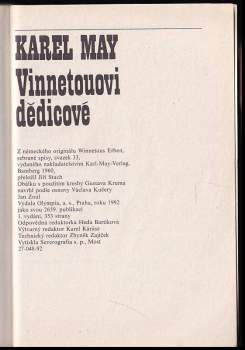 Karl May: Vinnetouovi dědicové