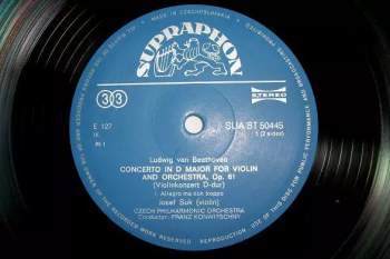 The Czech Philharmonic Orchestra: Violin Concerto In D Major, Op. 61