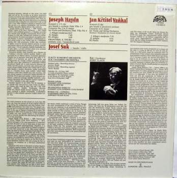 Josef Suk: Violin Concertos