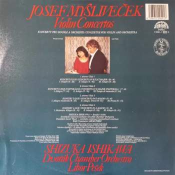 Josef Mysliveček: Violin Concertos Vol.2 (2xLP)