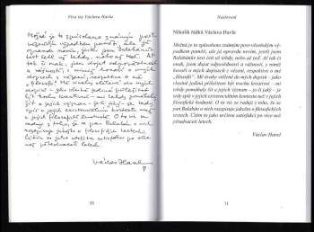 Milan Balabán: Víra (u) Václava Havla