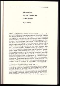 Robert Markley: Virtual Realities and Their Discontents