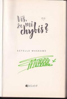 Estelle Maskame: Víš, že mi chybíš?