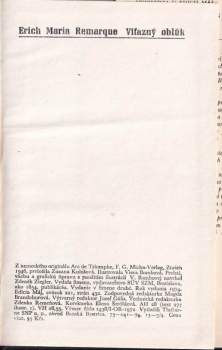 Erich Maria Remarque: Víťazný oblúk