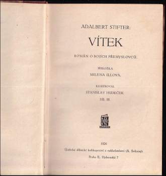 Adalbert Stifter: Vítek