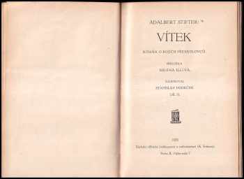 Adalbert Stifter: Vítek