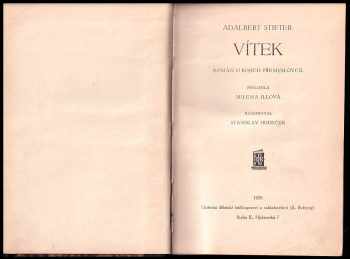 Adalbert Stifter: Vítek