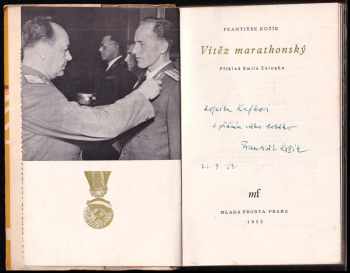 František Kožík: Vítěz marathonský
