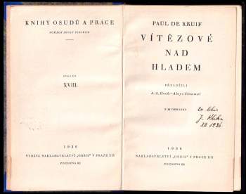 Paul De Kruif: Vítězové nad hladem