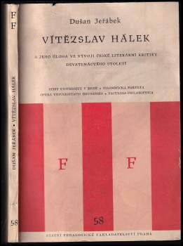 Vítězslav Hálek a jeho úloha ve vývoji české literární kritiky 19. století