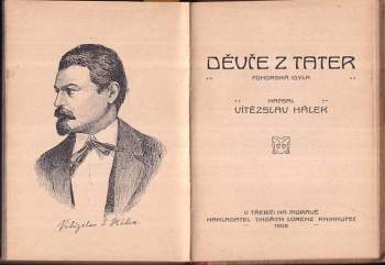 Vítězslav Hálek: Vítězslav Hálek   V přírodě + Večerní písně + Děvče z Tater