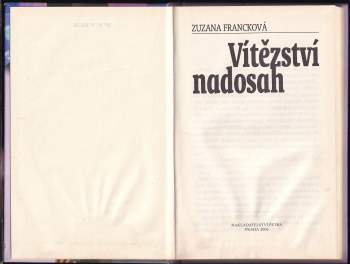 Zuzana Francková: Vítězství nadosah