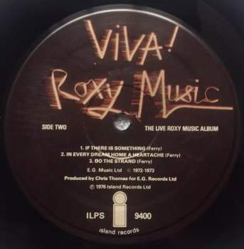 Roxy Music: Viva! Roxy Music (The Live Roxy Music Album)