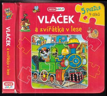 Vláček a zvířátka v lese