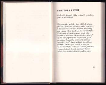 Niccolò Machiavelli: Vladař