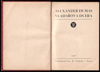 Alexandre Dumas: Vladařova dcera