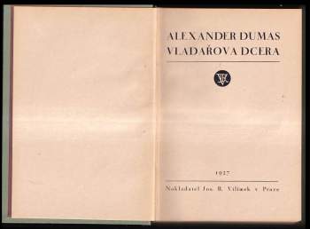 Alexandre Dumas: Vladařova dcera