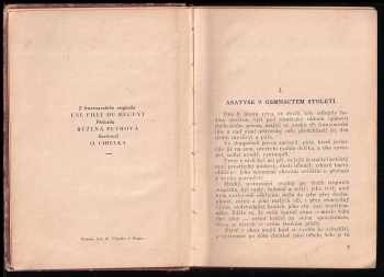 Alexandre Dumas: Vladařova dcera