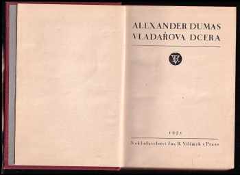 Alexandre Dumas: Vladařova dcera