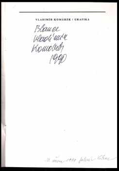 Vladimír Komárek: Vladimír Komárek