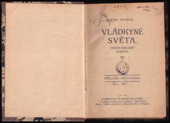 Karl Figdor: Vládkyně světa