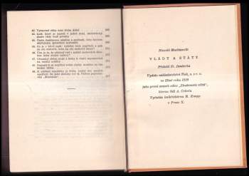 Niccolò Machiavelli: Vlády a státy