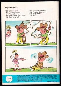 Ljuba Štíplová: Vlak do Oklahomy - Čtyřlístek 158