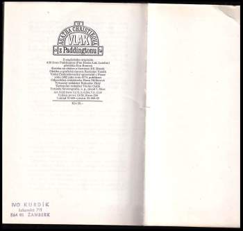 Agatha Christie: Vlak z Paddingtonu