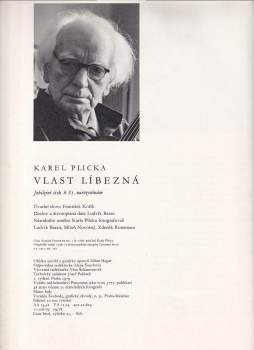 Karel Plicka: Vlast líbezná