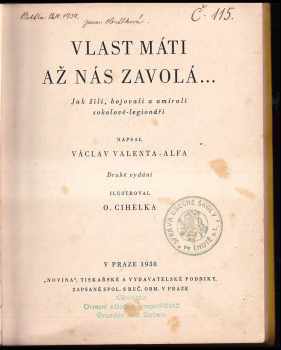 Václav Valenta-Alfa: Vlast máti až nás zavolá