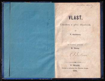 Victorien Sardou: Vlasť