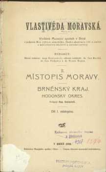 Vlastivěda moravská