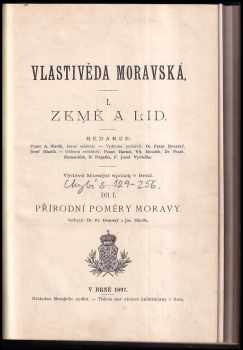 Vlastivěda moravská
