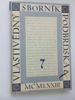 Vlastivědný sborník Podbrdska NEKOMPLETNÍ 1 (1966) - 38/39 (1987), CHYBÍ ČÍSLA 2, 10, 15, 20, 31, 34, 35, 36, 37