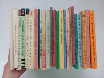 Vlastivědný sborník Podbrdska NEKOMPLETNÍ 1 (1966) - 38/39 (1987), CHYBÍ ČÍSLA 2, 10, 15, 20, 31, 34, 35, 36, 37